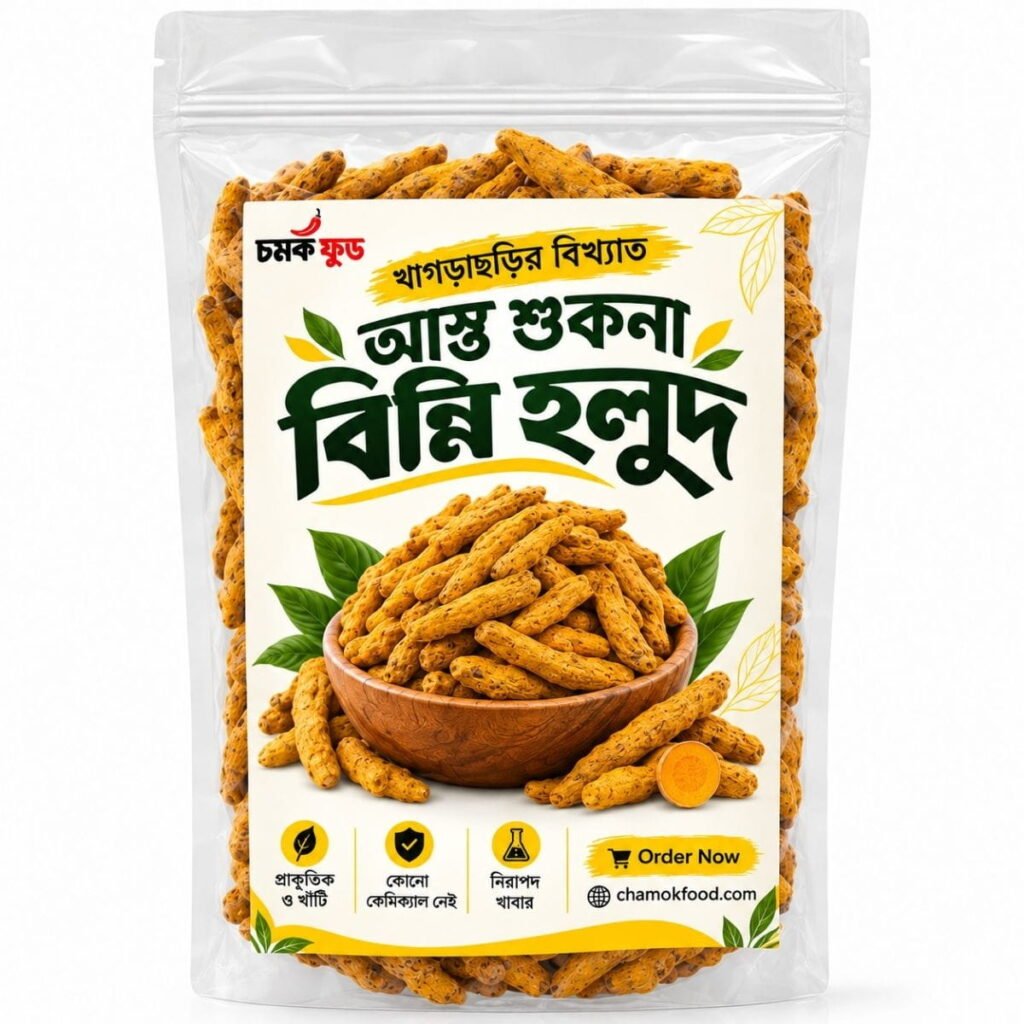 খাগড়াছড়ির বিখ্যাত আস্ত শুকনা বিন্নি হলুদ